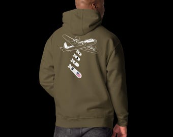 Klassieke unisex hoodie met aangepaste print