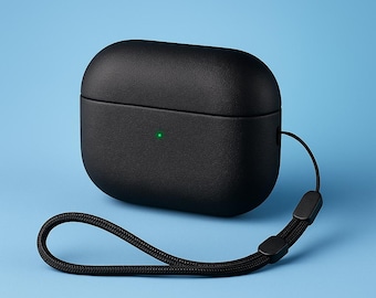 Leren AirPods Pro 3-hoesje | Luxe Airpod-beschermhoes | Schokbestendige AirPods Pro 2e generatie-hoes | Oortelefoonbeschermer