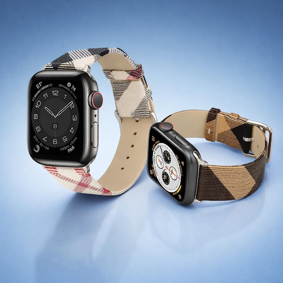 Premium Genuine Leather Strap for Apple Watch Ultra 38mm-49mm, Luxury Handcrafted Bracelet for iWatch Series 9/8/7/SE, Stylish Band