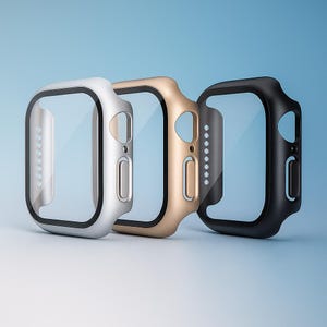 Apple Watch Schutzfolie | Gehärtete Glasabdeckung für iWatch 1-10 und SE | Voll Schutz 38-46 mm | Langlebig - Stilvoll