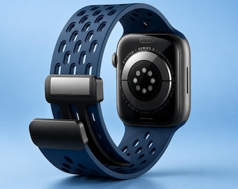 Apple Watch Silicone Band | Ultra 2, Series 11/10/9/8/SE/7/6/5 | iWatch Strap 49mm 45mm 44mm 42mm 41mm 40mm | Sporty & Durable