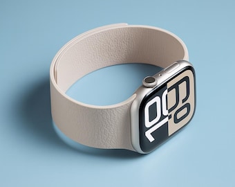 Magnetic Sport Band for Apple Watch: Ultra 2, Series 10/9/8/7/6/SE, Adjustable Strap