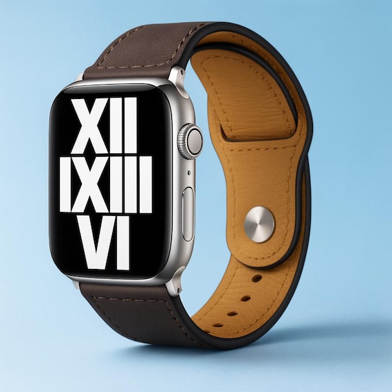 Leather Apple Watch Band Strap 38mm 40mm 41mm 42mm 44mm 45mm 49mm