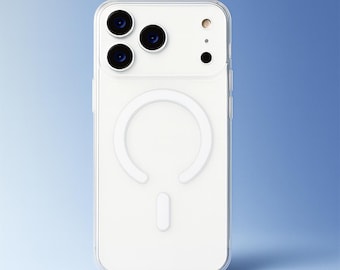 iPhone 17 Series Clear MagSafe Case: Slim Shockproof TPU Cover