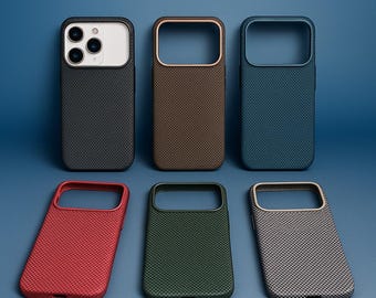 Etui MagSafe z włókna węglowego do iPhone'a 17 Pro Max: wstrząsoodporna osłona zderzaka