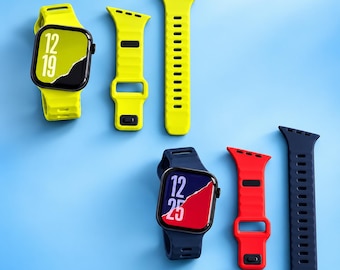 Silicone Sport Band for Apple Watch Ultra 49mm, Ocean Strap for Series 11 10 9 8 7 6 5 SE, 45mm 44mm 41mm 40mm 46mm iWatch Band