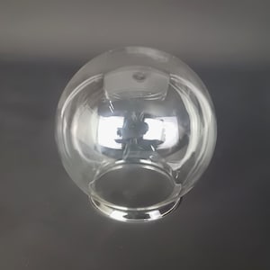 5" Clear Glass Globe Lamp Shade for Ceiling Fixtures 3.21" / 82 mm Fitter