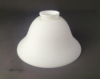 Vitt hölje i glas, klockformad lampskärm, klotformad, 52 mm (2,04 tum)
