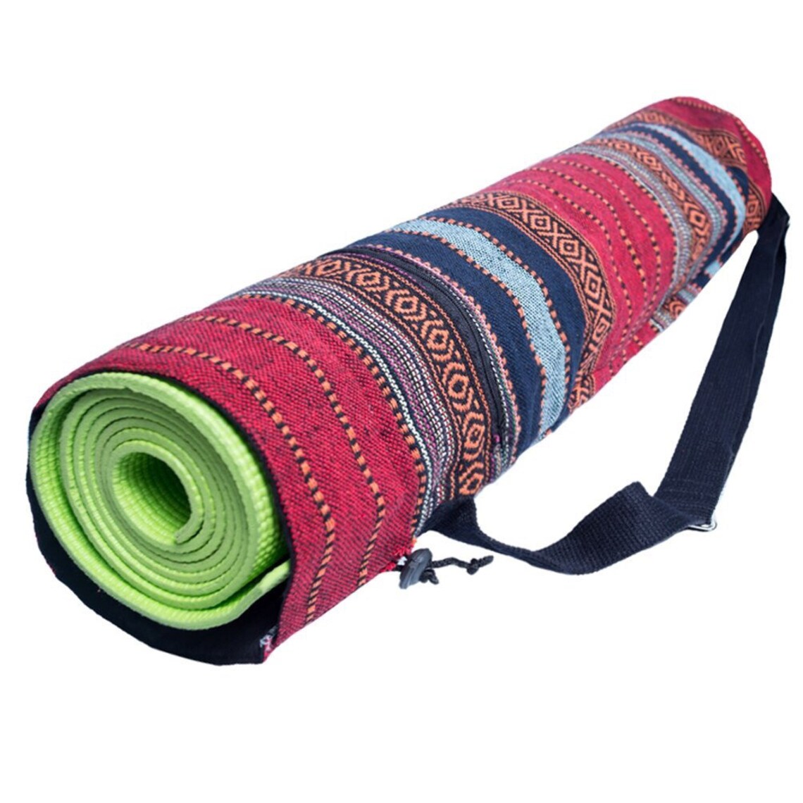 Handmade Yoga Mat Bag Yoga Bag Tote Yoga Sling Bag Pilates Bag Etsy