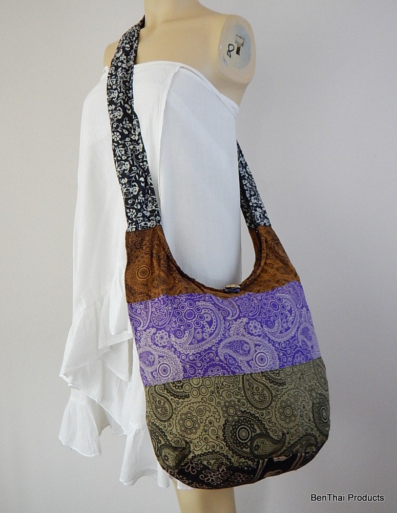 Hobo Sling Crossbody Bag Pattern Paul Smith