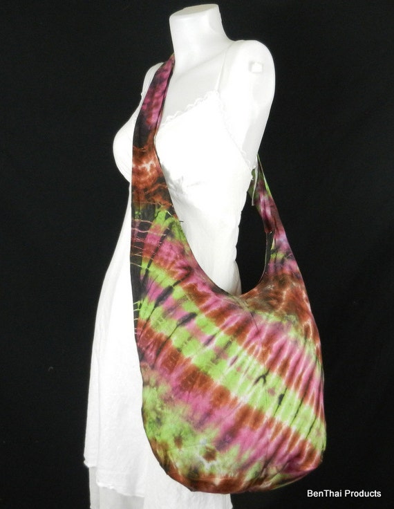 Tie Dye Bag Purse Sling Shoulder Messenger Crossbody Buddha Etsy
