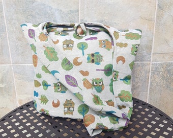 Owl Hippie Crossbody Bag Shoulder Purse Messenger Bag Hobo Sling bag in Sand OL16