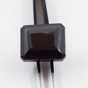 Rubino naturale da 113 carati, taglio smeraldo, 22×18×12 mm – Grande rubino rosso sciolto per gioielli personalizzati