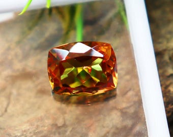 10ct Cushion Cut Alexandrite – Natural Color-Change Gemstone Loose Certified Alexandrite Gemstone