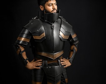 Templar Knight 18-Gauge Steel Armor Set | Medieval Cosplay
