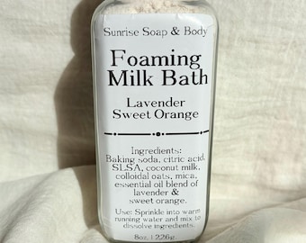 Foaming Milk Bath