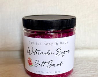 Watermelon Sugar Salt Scrub