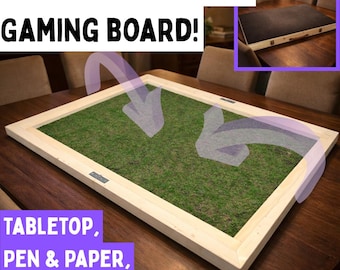 Foldable Mobile Tabletop Gaming Board