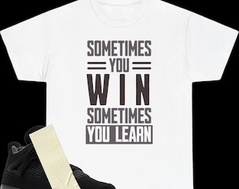 Jordan 4 Retro Black Cat 2025 - Tshirt assorti | Inspiré des baskets de basket Predator Street Art