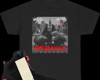 Jordan 6 Retro Reverse Infrared Salesman - Tshirt assorti | Streetwear de basket-ball tendance