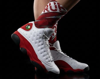 Jordan 13 Retro GS 'True Red' Crew Socken | Der Panther Energie Basketball Streetwear