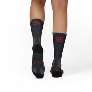 Nike Air Max 95 Greedy/What The Matching Crew-strumpor | Chaotic Collector Streetwear Mashup bild 15