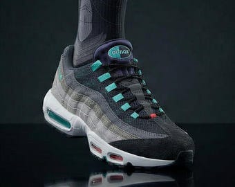 Calcetines Nike Air Max 95 Greedy/What The Matching Crew / Mezcla de ropa urbana Chaotic Collector