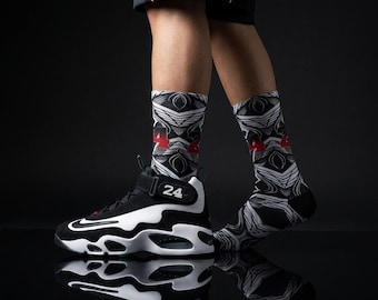 Calcetines Air Griffey Max Freshwater 2026 a juego / Seattle Baseball Legend Swing Energy Streetwear