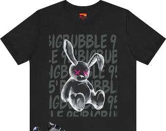 Palace x Nike Air Max 95 Big Bubble - Camiseta a juego en plata metalizada / Arte urbano