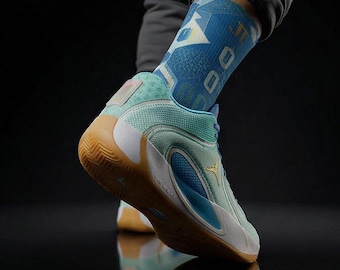 Jordan Tatum 4 Offseason Matching Crew Socken | Training Grind Basketball Streetwear Socken