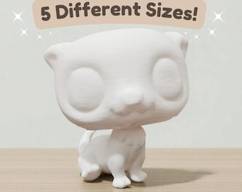 Nutria de Littlest Pet Shop (LPS) - Muñeco con cabeza personalizada - Bambú Lab A1