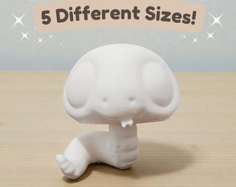 Serpiente de Littlest Pet Shop (LPS) - Figura con cabeza personalizada - Bambu Lab A1