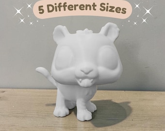 Littlest Pet Shop LPS Tigre - Cabeza articulada personalizada - Bambu Lab A1