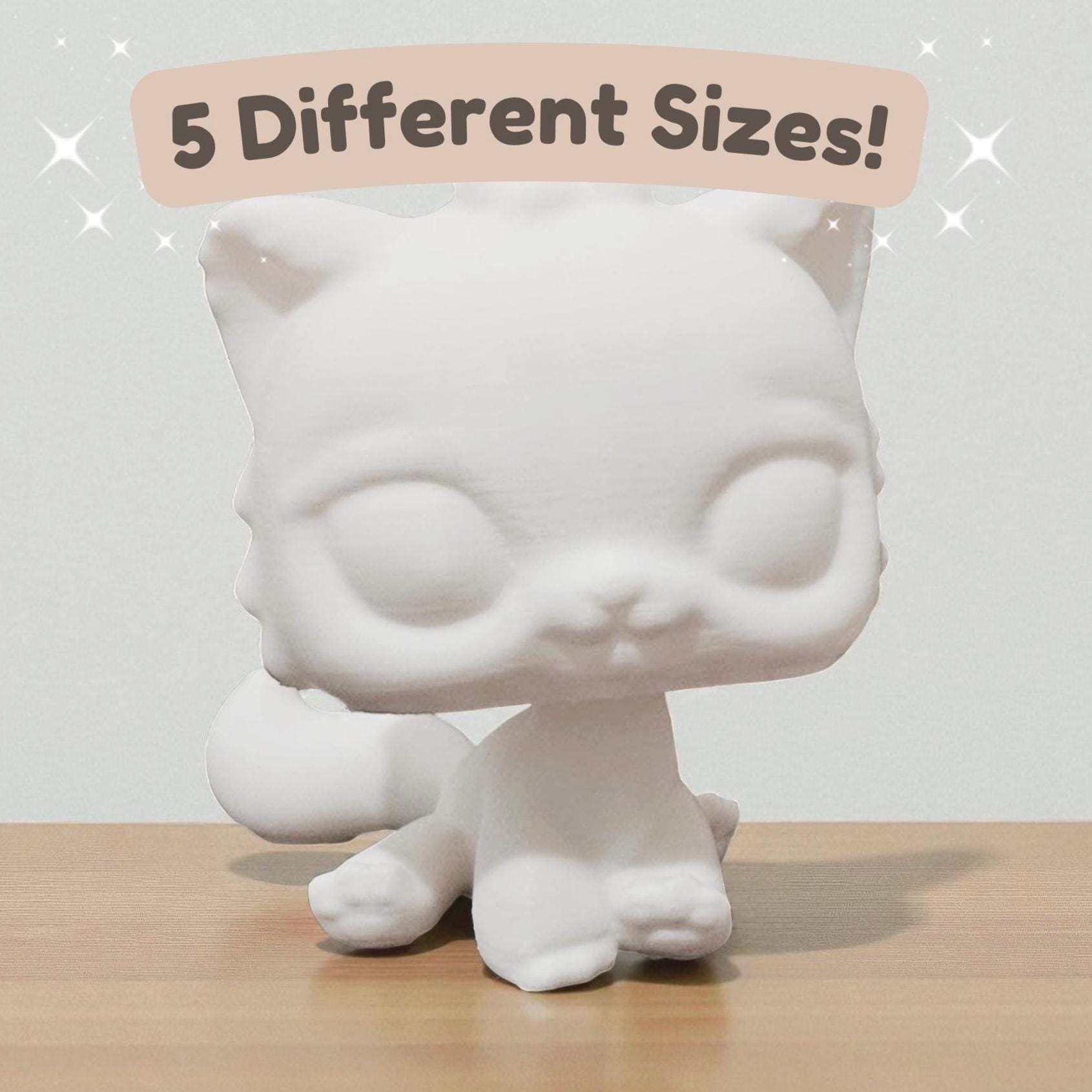 Figurine Littlest Pet Shop Hasbro - Chat Persan #2664 - Occasion