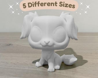 Littlest Pet Shop LPS Golden Retriever - Cabeza articulada personalizada - Bambu Lab A1