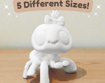 Araña con lazo de Littlest Pet Shop (LPS) - Muñeco con cabeza personalizada - Bambu Lab A1