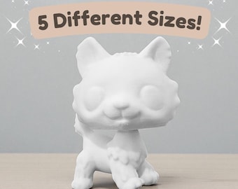Littlest Pet Shop LPS Husky - Muñeco con cabeza personalizada - Bambu Lab A1