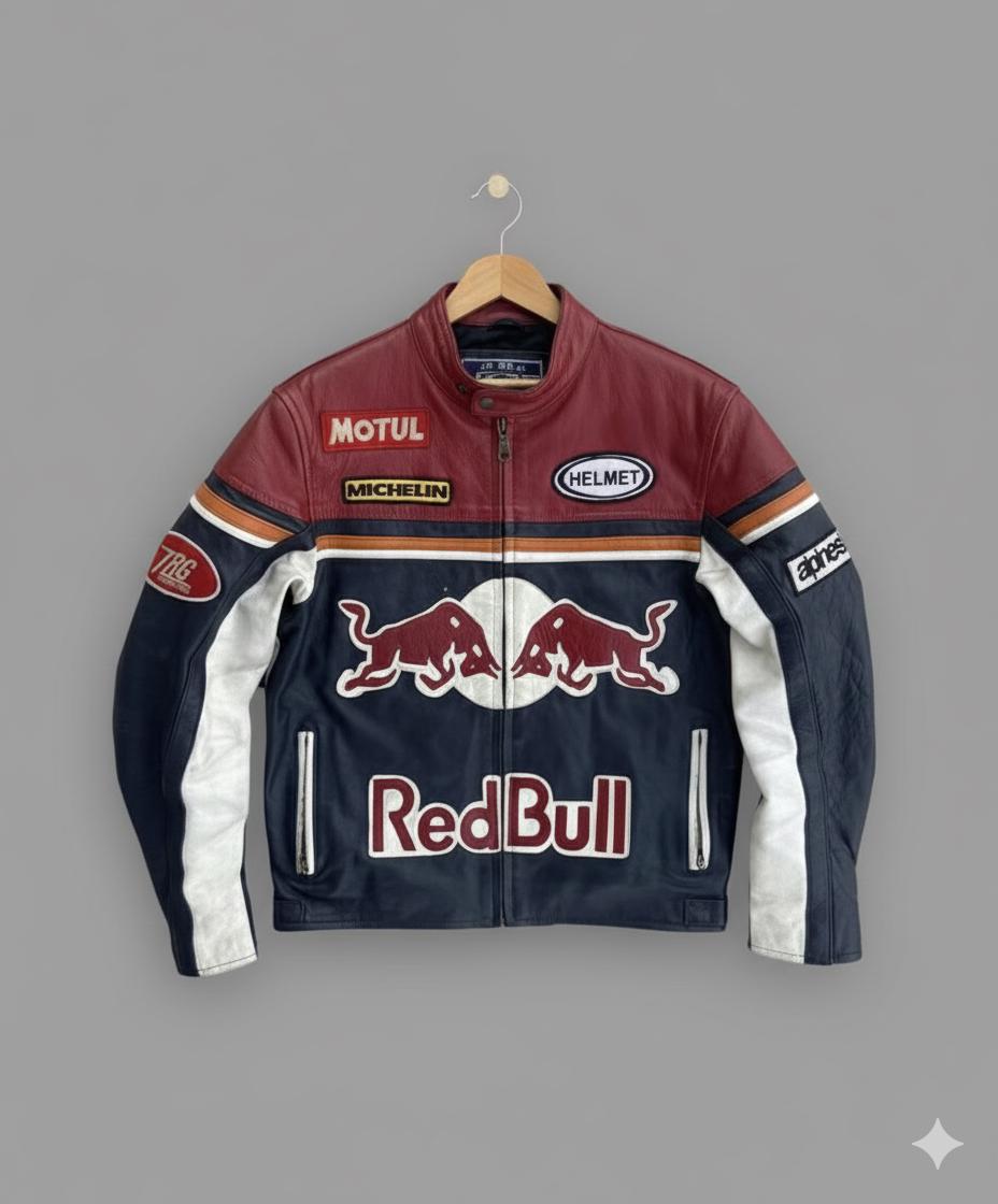 Holliste × Red Bull コラボ レザージャケット Hollister × Red Bull