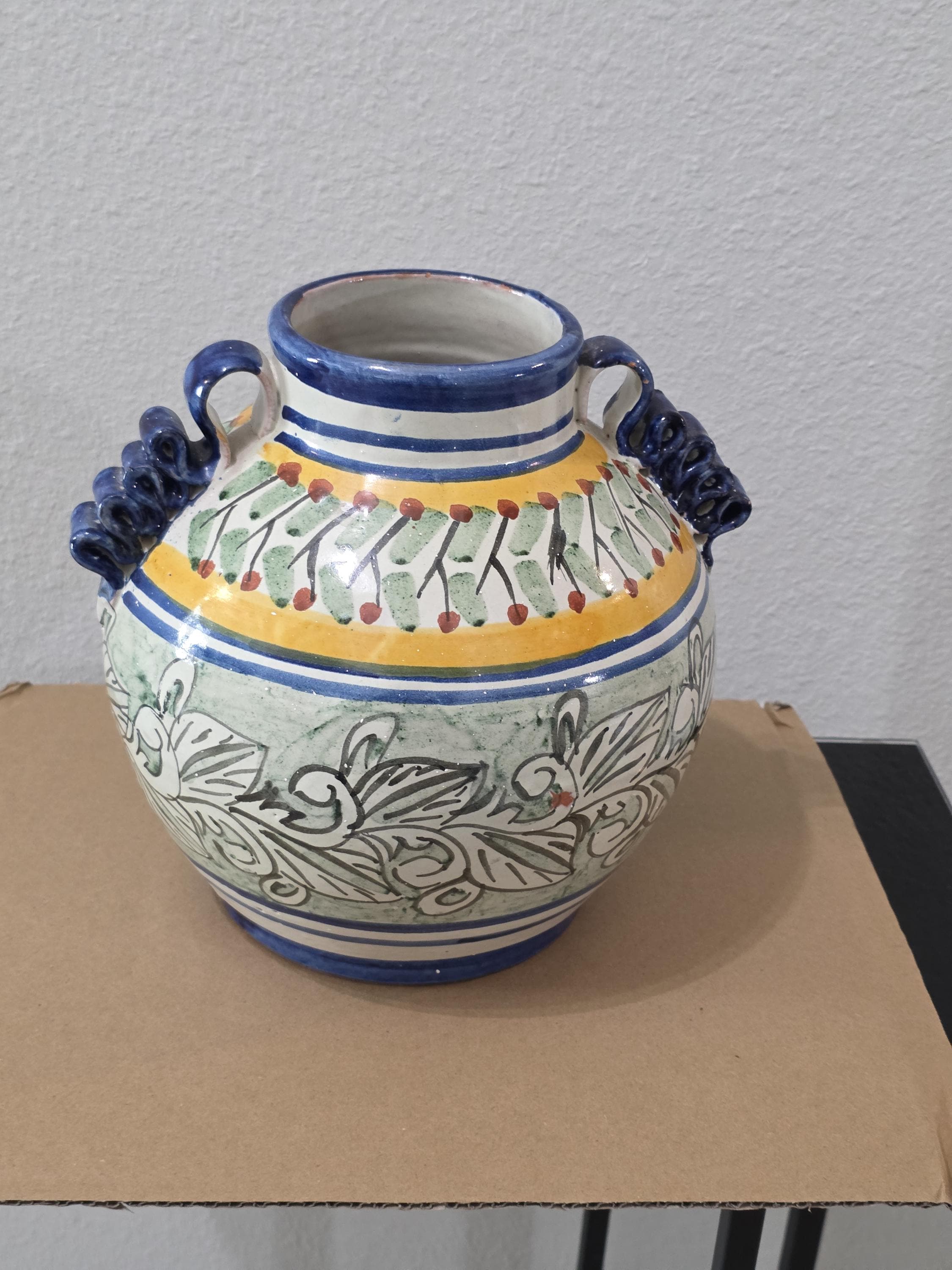 Vintage Spanish Talavera Ceramic Pottery - Etsy