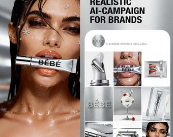 Realistic AI Brand Photoshoot | 7 Image Pack, Product Photograph |  Model Photos | Custom Instagram Feed Images | Professional AI Campaign