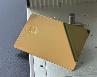 Gold Metal Credit Card