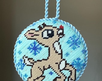 Needlepoint Finishing | Round, square, or Rectangle Ornament