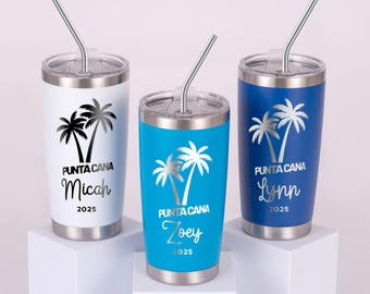 20OZ Stainless Steel Personalized Tumbler, Custom Travel Mug, Girls Trip Cup, Birthday Crew Trip, Employee Gifts Yanghong
