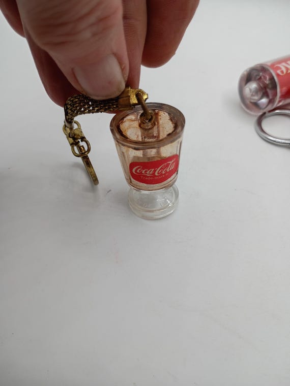 Coca-Cola Keyrings 1970s-1980s - Collectible - Gem