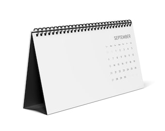 Calendario de escritorio BLEND de pedido especial 2026