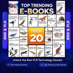 Complete AI Engineer & Data Science Library | 20+ Ebooks | Machine Learning, LLM, Python Guide