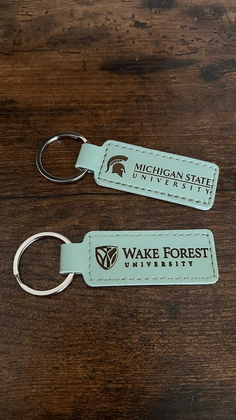 University Logo Keychain Bestseller College Keyring School Logo Group ...