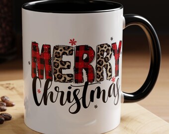 Frohe Weihnachten Akzent Kaffeetasse - Festliche Urlaub Trinkgeschirr
