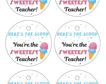 Teacher Gift Tag Bundle