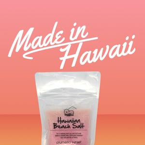 FABRIQUÉ À HAWA, Sel de plage hawaïen Pikake Lei